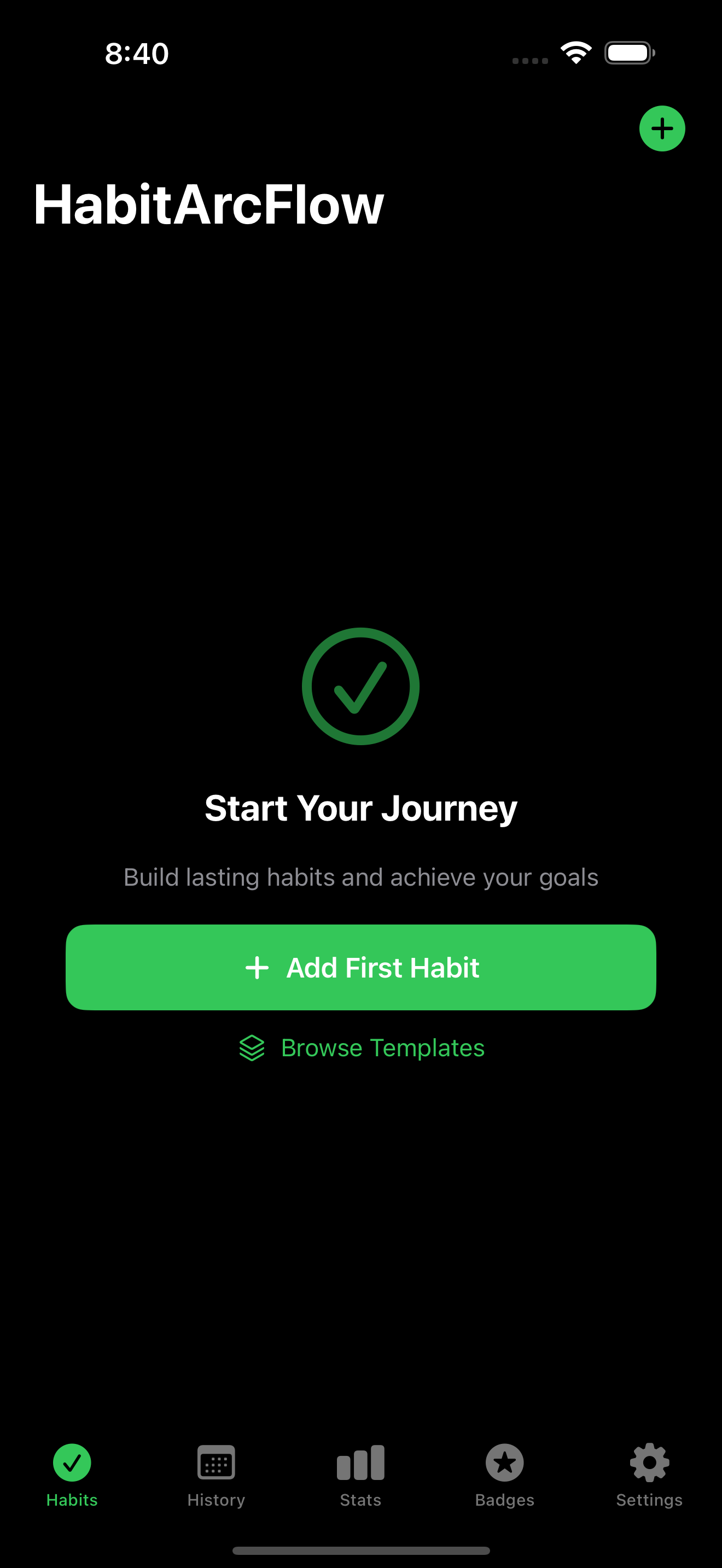 HabitArcFlow - Atomic Habit Grid
